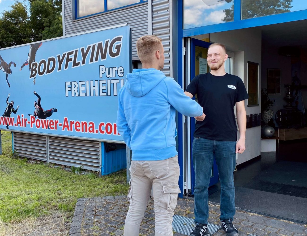 Freundlicher-Service-Besucher-Gutschein-Für-Bodyflying-Beginner-Anfänger-air-power-arena-hückelhoven